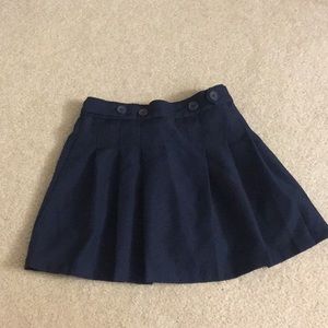 Girls school uniform skirt